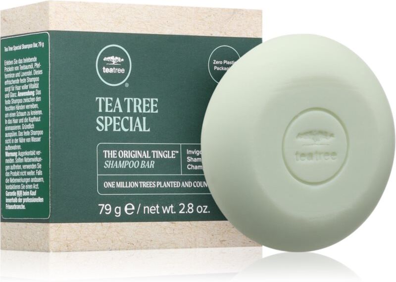 Paul Mitchell Tea Tree Special Shampoo Bar Barre de shampoing avec effet rafraîchissant 79 g
