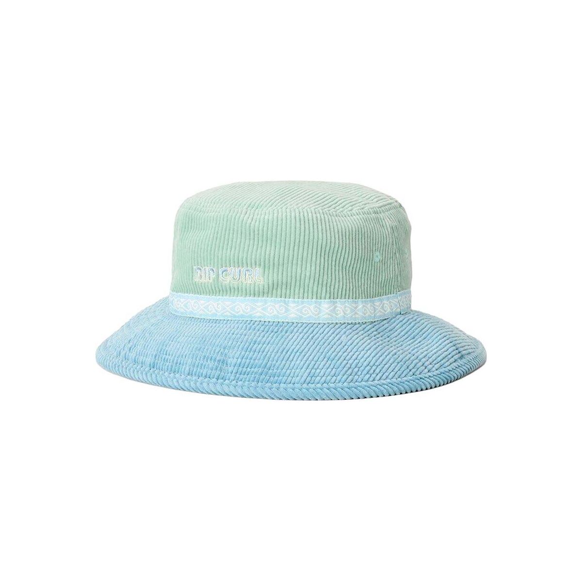 RipCurl Cosmic Kiss Cord UPF Hat vintage mint/blue (2856) S 06NWHE-2856-S