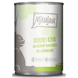 MjAMjAM leckeres Rind an gedämpften Kürbis 6x400 g
