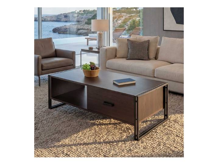 MCW Couchtisch MCW-A27-C, Oberfläche und Innenflächen mit 3D-Struktur
