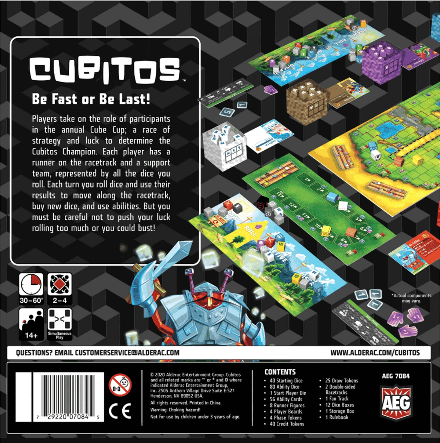 Cubitos - Strategic Dice-Driven Racing Game, Ages 8+, by Alderac Entertainment Group