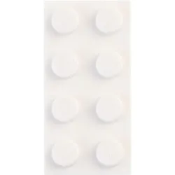 LEGO 2x4 Steine Weiss - Bausteine, Hochsteine - White 3001 Menge 250 Stueck (3001, LEGO Zubehör)