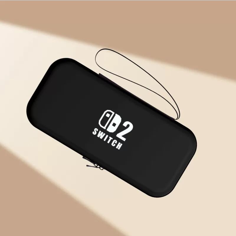 INF Schützende Tragetasche kompatibel mit Nintendo Switch 2 Konsole - Harte Schale Reise Aufbewahrungstasche Schwarz