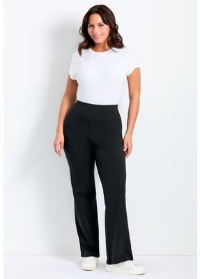 Plus Size Women's Bootleg Legging by Avenue in Black (Size 30/32)