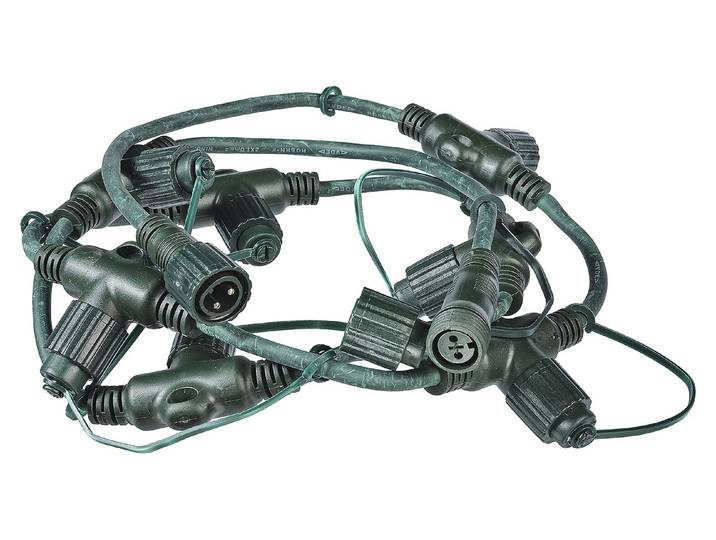 230V Verteilerkabel grün 1,49m