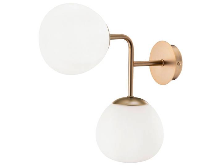 Wandleuchte Erich Messingfarben max. 40 Watt Wandlampe