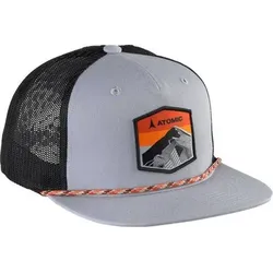 ATOMIC Herren Mütze ALPS TRUCKER CAP-STONE GREY, Größe ONE SIZE in Grau Grau