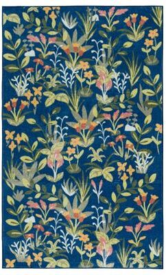 Martha Stewart Kathrin Machine Washable & Slip Resistant Rug
