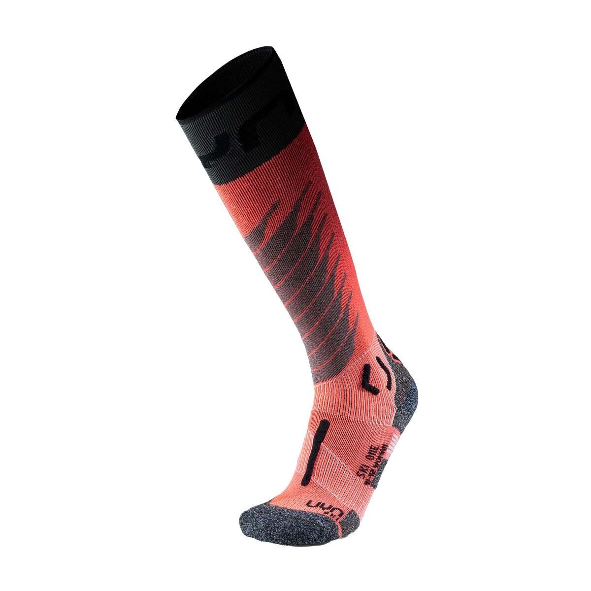 Uyn Woman Ski One Merino Socks pink/black (P059) 39/40 S100275-P059-39/40