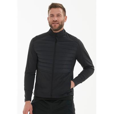 Laufjacke ENDURANCE "Benst", Herren, Gr. M, schwarz, Polyamid, unifarben, normal, hoch geschlossener Ausschnitt, Jacken, aus winddichtem Material