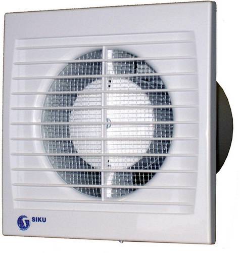 SIKU Silenta Wand- und Deckenlüfter 95 m³/h 10cm