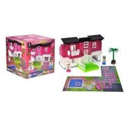 Qbee Blocks&Steps Pink Villa Bausatz (69084124)
