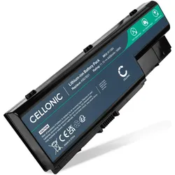 Cellonic Akku für Acer Aspire 8930G, 8920G, 5920G, eMachines E520, 7736ZG, 8735G (4400 mAh), Notebook Akku, Schwarz