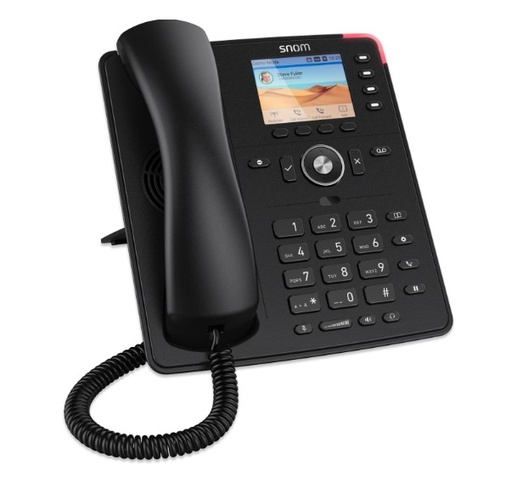 Snom IP-Telefon D713 schwarz - VoIP-Telefon - Voice-Over-IP (4582)