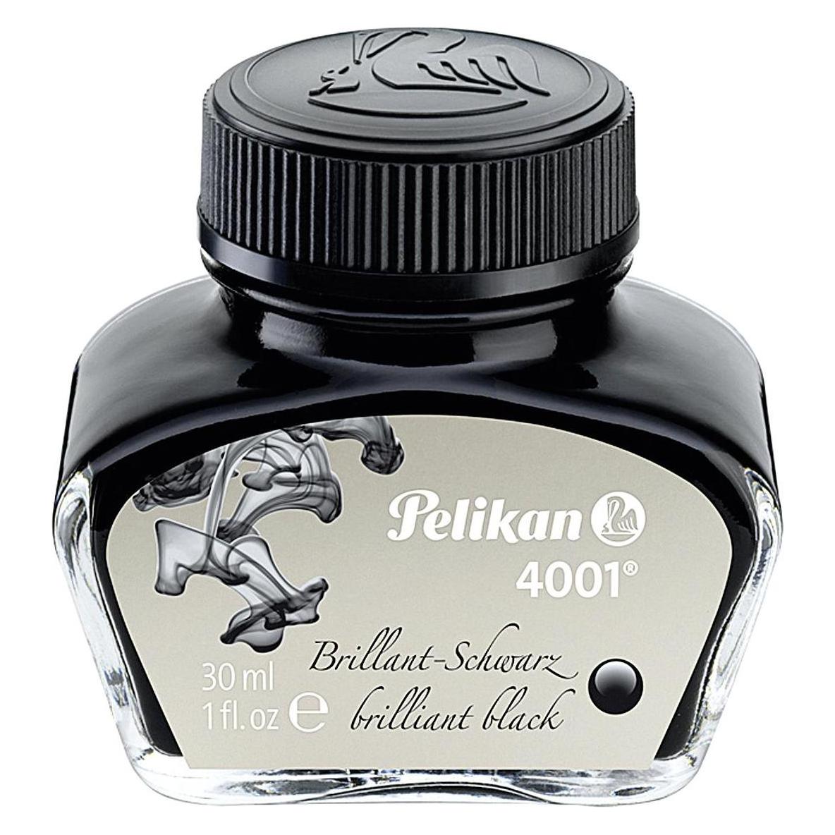 Pelikan Tintenglas 4001 (Schwarz, 12 Stk.) (301051)
