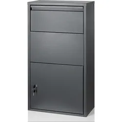 HC Home & Living XXL Paketbox, ca. 44 x 22 x 82 cm – Anthrazit