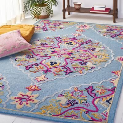 SAFAVIEH Handmade Bellagio Junie Medallion Wool Rug