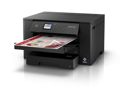 Epson WorkForce WF-7310DTW - Drucker - Farbe - Duplex - Tintenstrahl - A3 - 4.800 x 2.400 dpi - bis zu 25 Seiten/Min. (einfarbig) (C11CH70402)