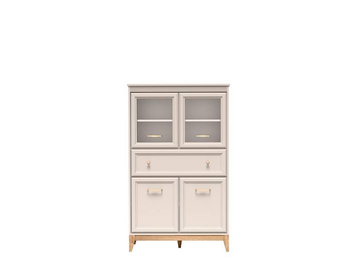 VITRINE CUNEO 150,5 / 92 cm in Kaschmir