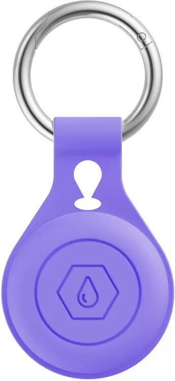 INF Silikon-Schutzhülle für Apple AirTag Dunkelviolett