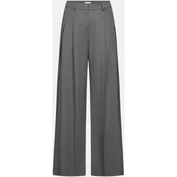 Bundfaltenhose Morsal Grau 36