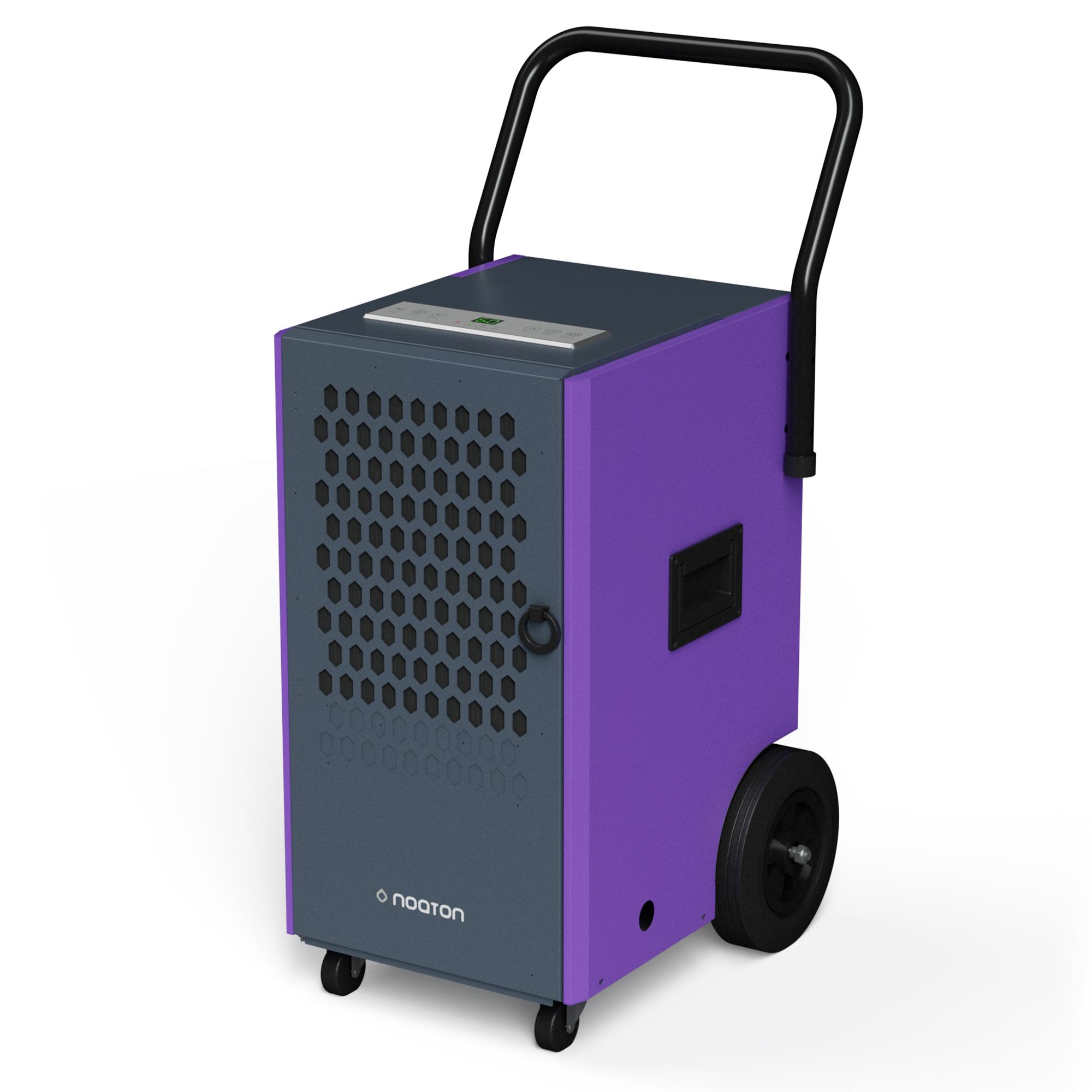 Noaton Industrieller Luftentfeuchter, DF 4150, Bautrockner mit Ablaufschlauch, Leistung 50L/24H, mit Timer 24H, Automatische Entfeuchtung
