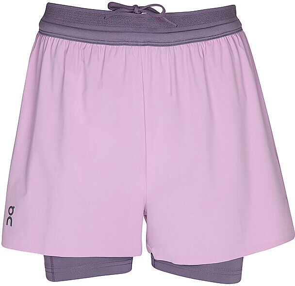 ON Damen Laufshorts 2in1 3 Performance beere   L W