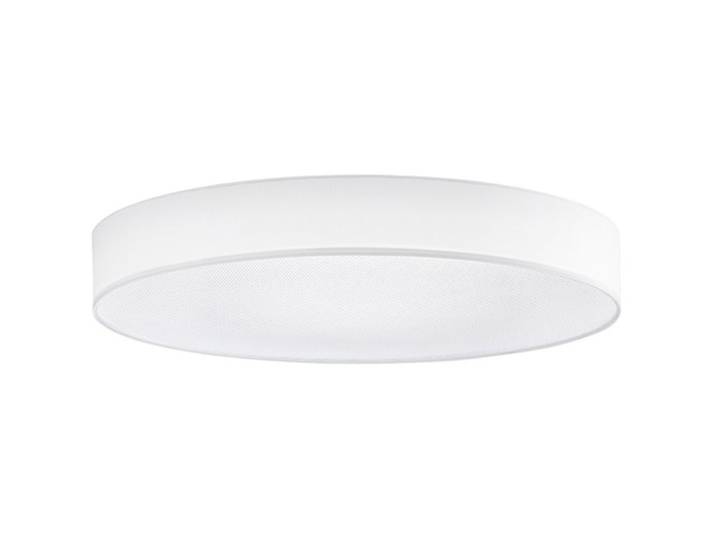 Deckenlampe Noad reinweiss Metall/ Stoff B 60 cm - LED - Lichtfarbe: Warmweiss - LED Energiesparlampen