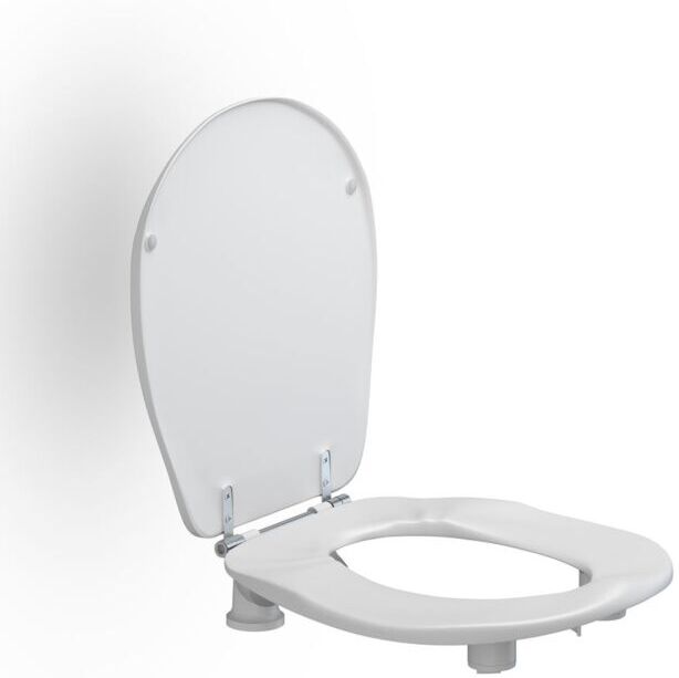 Pressalit Ergosit WC-Sitz R20000 mit Deckel, erhöht 50mm, weiß