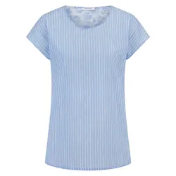 Ärmellose Bluse Peter Hahn blau, 40