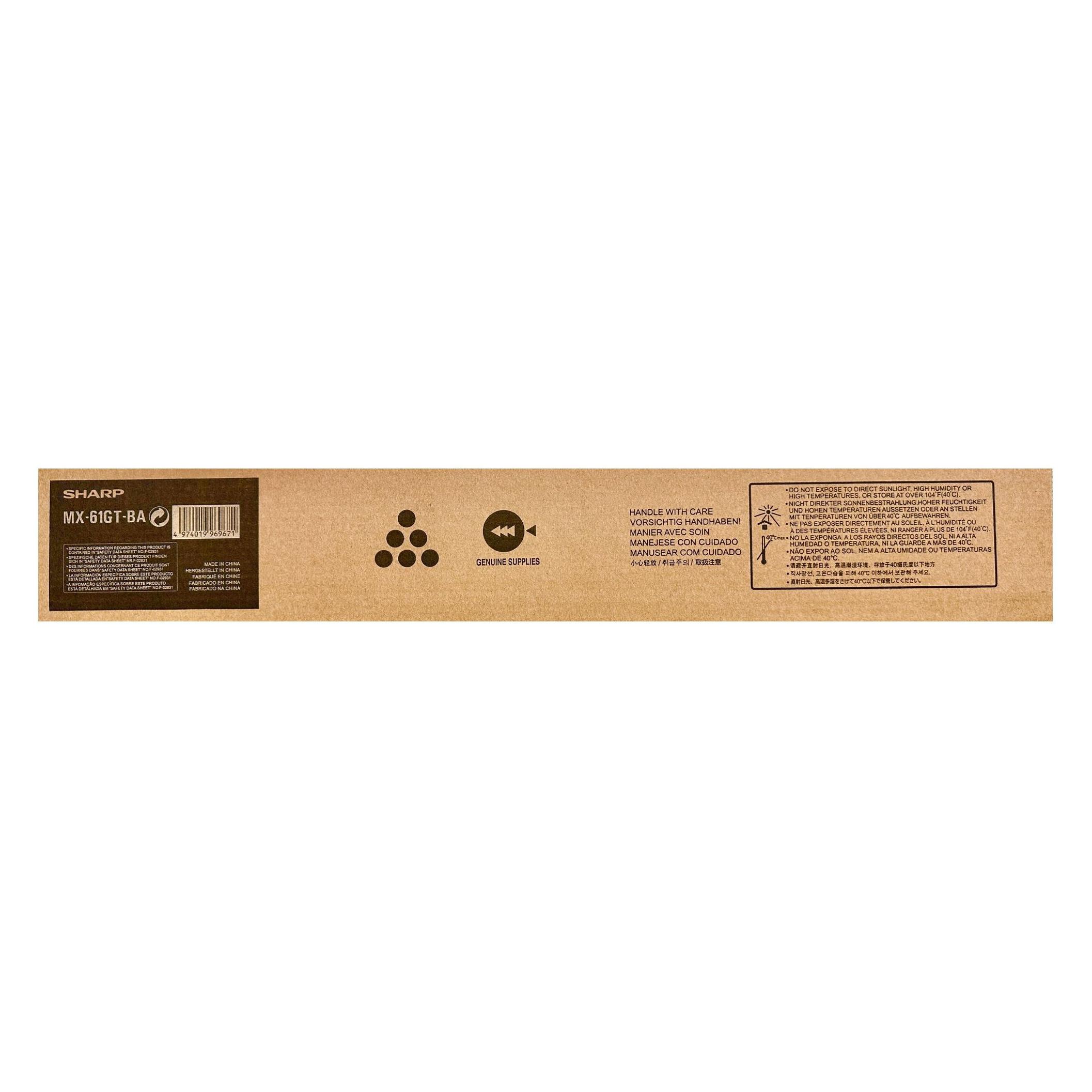 Sharp Original Toner farbig (BK) (MX-61GTBA)