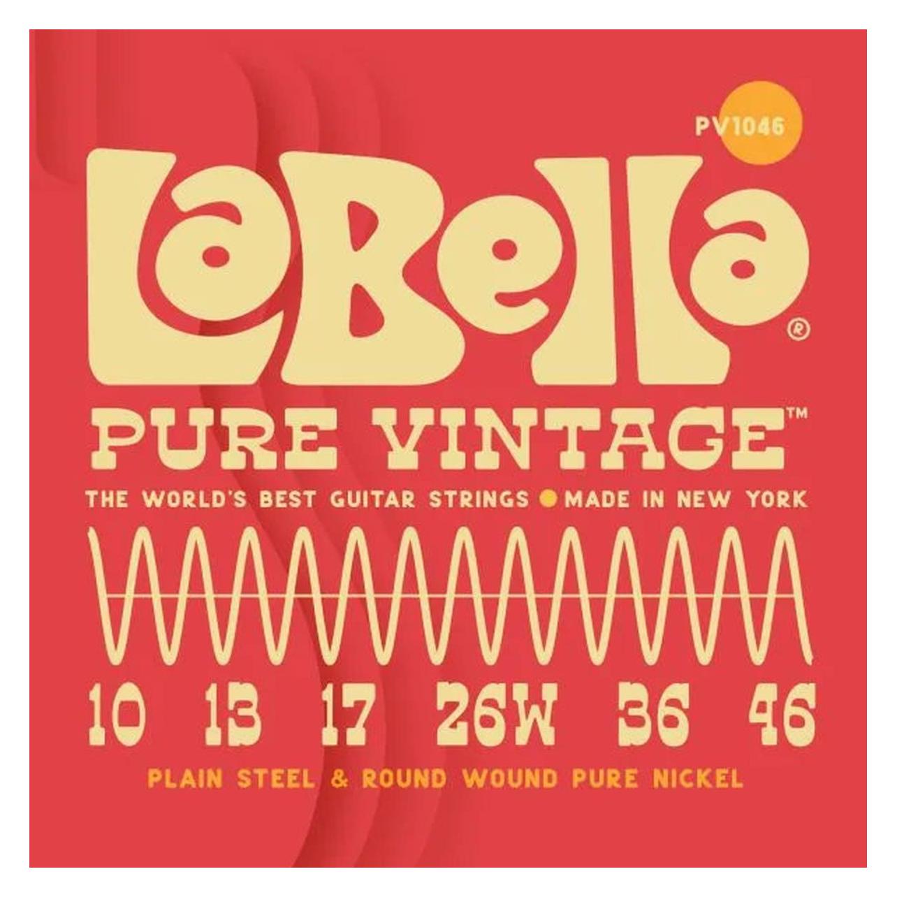 La Bella PV1046 Pure Vintage R 010/046 (6x, Gitarre, 0.05") (46590571)