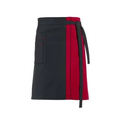 Vorbinder "11/2568" - schwarz/rot