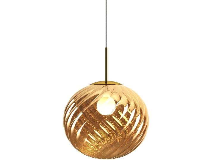 Tom Dixon Designer-Pendellampe Whirl Gold Polycarbonat B 45 cm - Designer-Pendellampe
