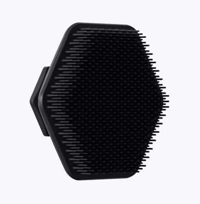 Inspire Picks Mini Silicone Facial Cleansing Brush Deep Cleaning Face Scrubber & Massage Brush black