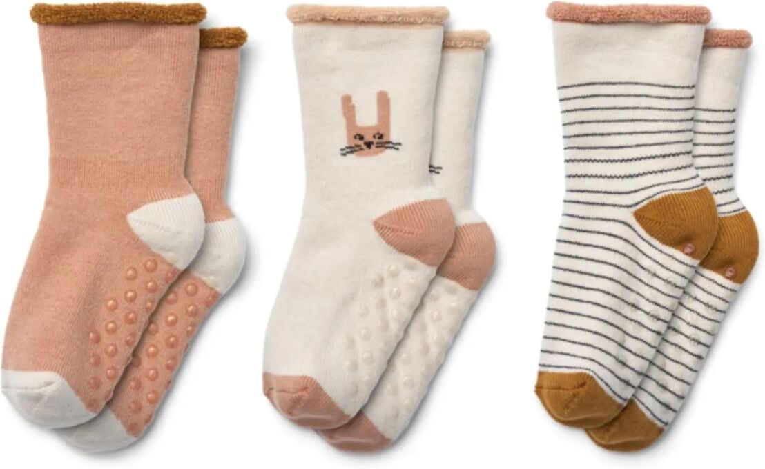 Liewood Lot 3 Paires de Chaussettes Eloy Rose 17/18