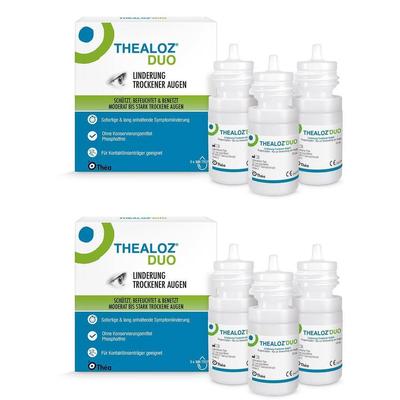 Thealoz Duo Augentropfen 2x 2x3x10 ml