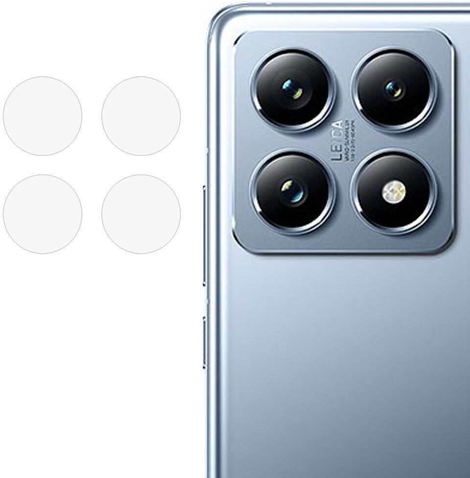 INCOVER Hærdet Kameralinsebeskyttelsesglas - Xiaomi 14T Pro - Gennemsigtig