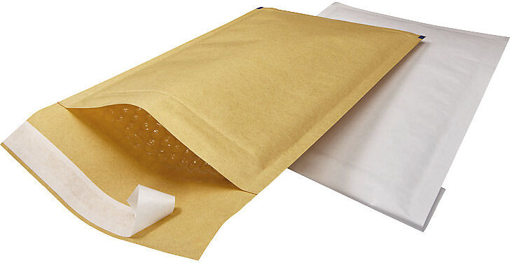 Luftpolster-Versandtasche, Selbstklebeverschluss, Innen-LxB 265 x 215 mm, weiß, VE 100 Stk ratioform economy