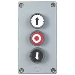 Marantec GDT 3 3-fach Drucktaster AUF/STOPP/ZU Aufputz Metallgehäuse IP65
