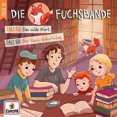 Folge 32: Fall 63: Das wilde Wort/Fall 64: Der Hausi-Geburtstag - Jana Lini, Audio, 4066339636125