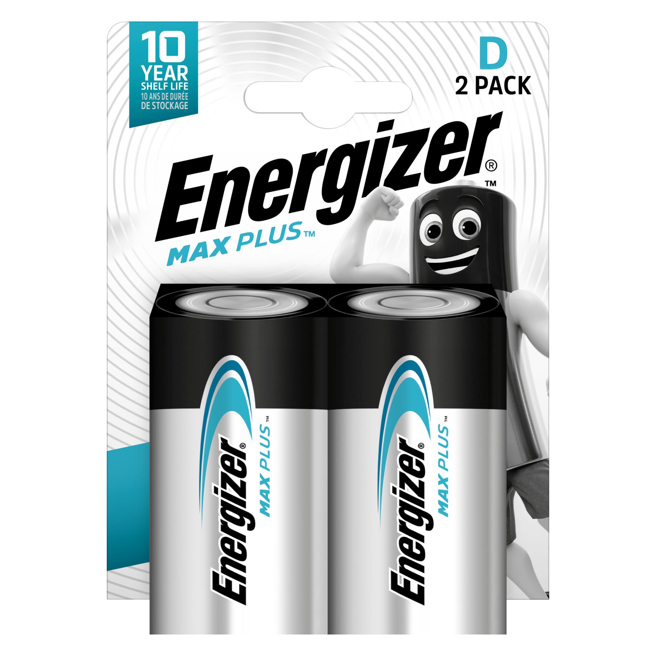 Energizer Max Plus Alkaline (2 Stk., D, 16500 mAh) (E95/D)