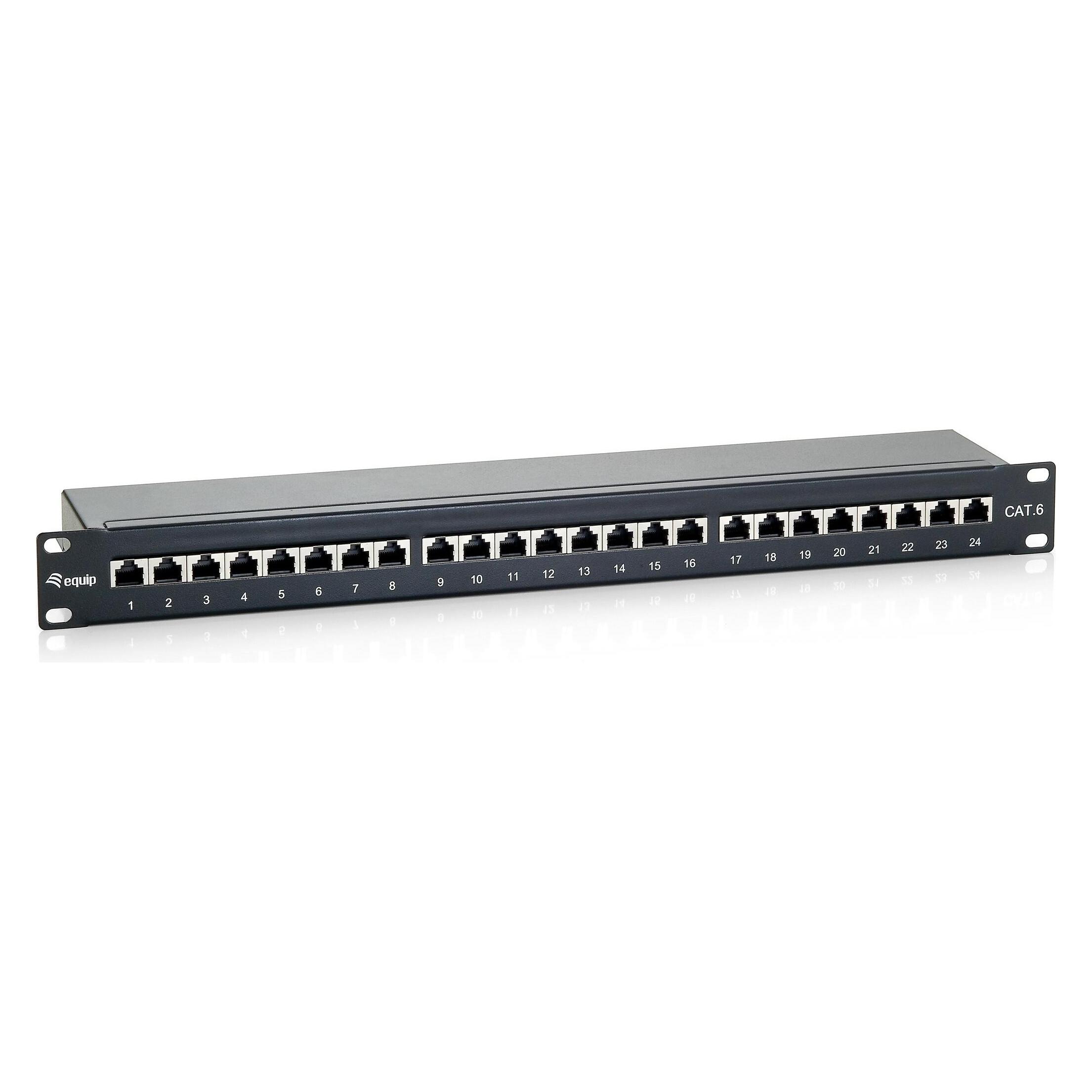equip 19" Patchpanel: 24 Port, 1HE (326424)