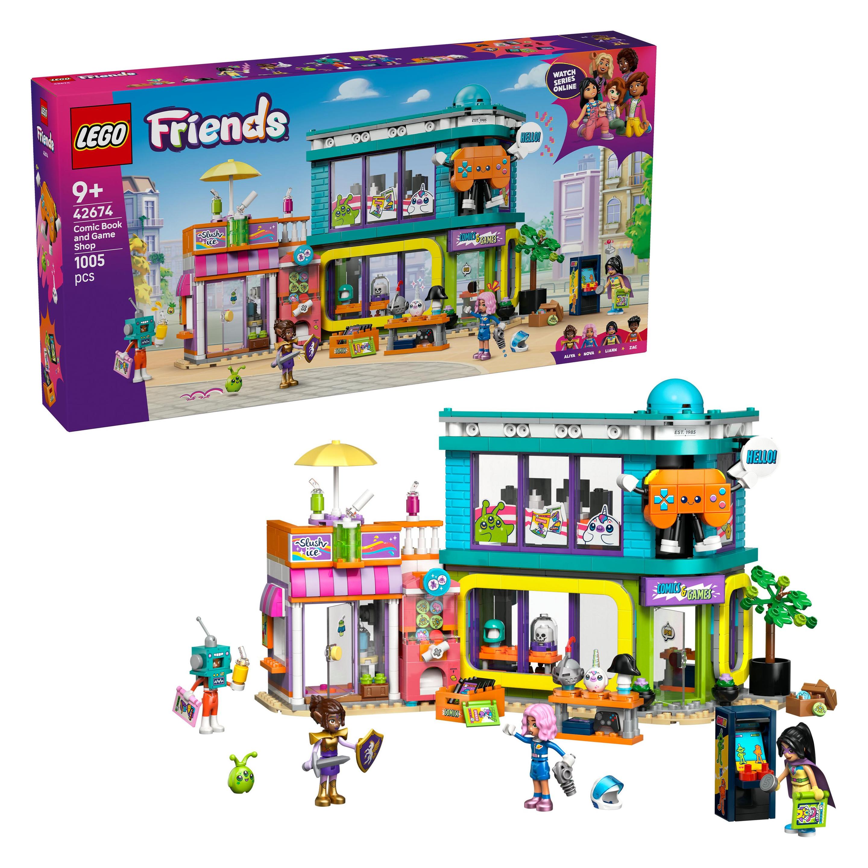 LEGO Friends Comic and Game Store (42674, LEGO Friends) (42674)