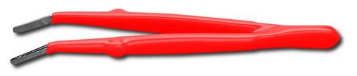 Donau Elektronik PZ18 Isolierte Pinzette Stumpf, gebogen 145mm