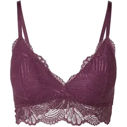 Tchibo - Spitzen-BH - Damen - Gr. 80A - bordeaux