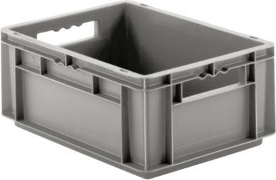 Kasten im EURO-Maß EF 4170, ohne Deckel, 15,7 l, grau
