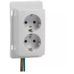 Peha Steckdose SCHUKO 2fach H 6602/HAF-N