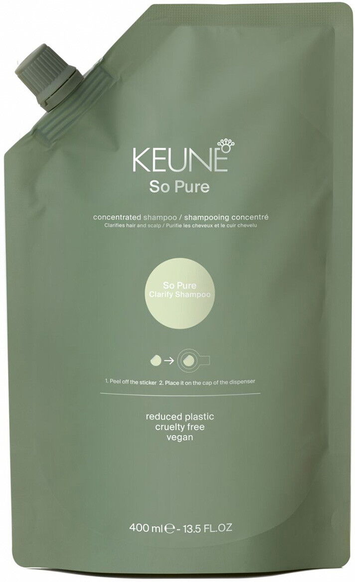 400ml KEUNE SO PURE Clarify Shampoo Refill