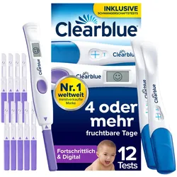 Clearblue, Zyklustracker, Ovulation und Schwangerschaftstest